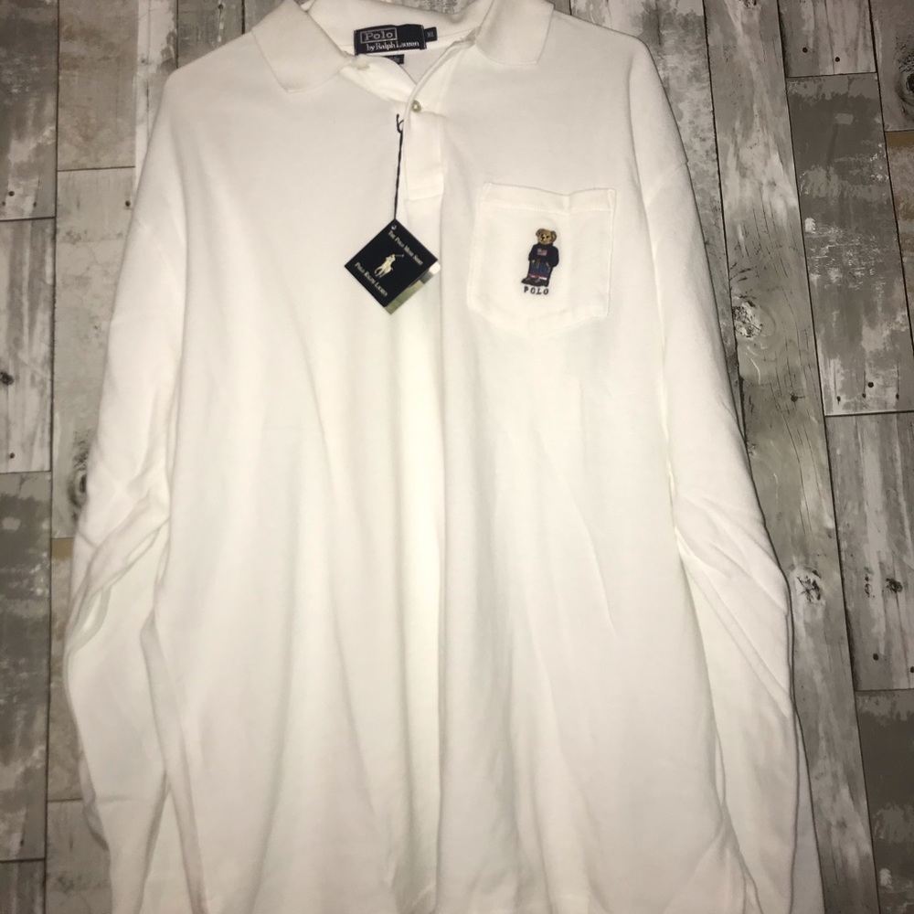 Long vintage polo shirt